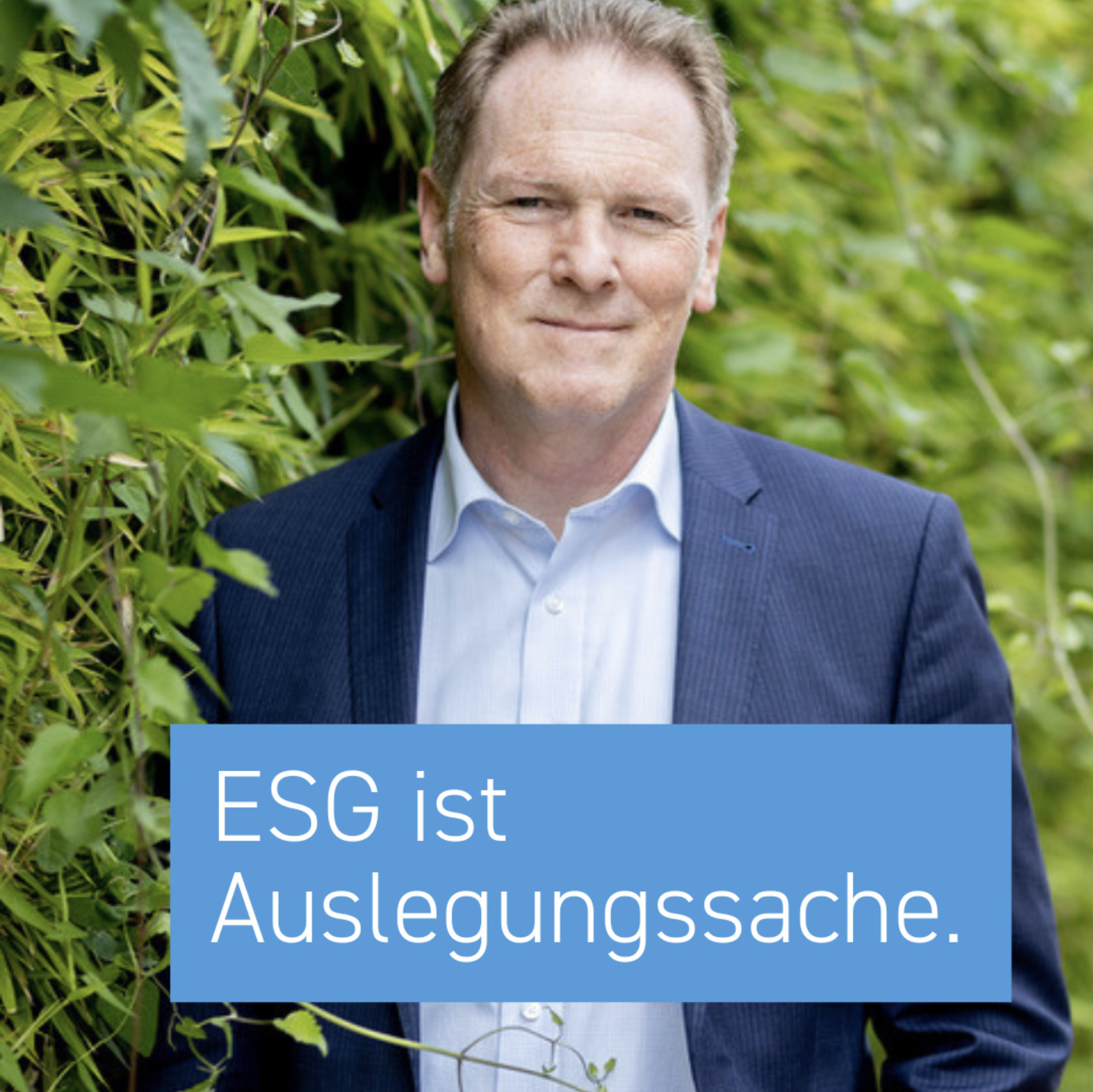 ESG ist Auslegungssache. Harry Odenthal im Interview mit einBlick